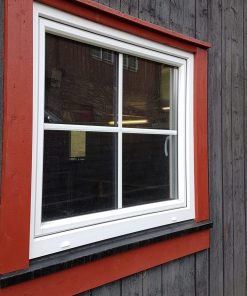 PVC Vindu, To-veis lukking Drei-Kip