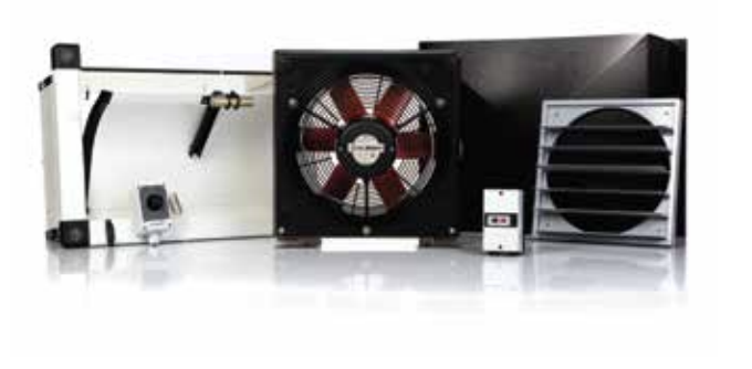 Ventilasjonspakke (Vifte, spjeld, termostat)